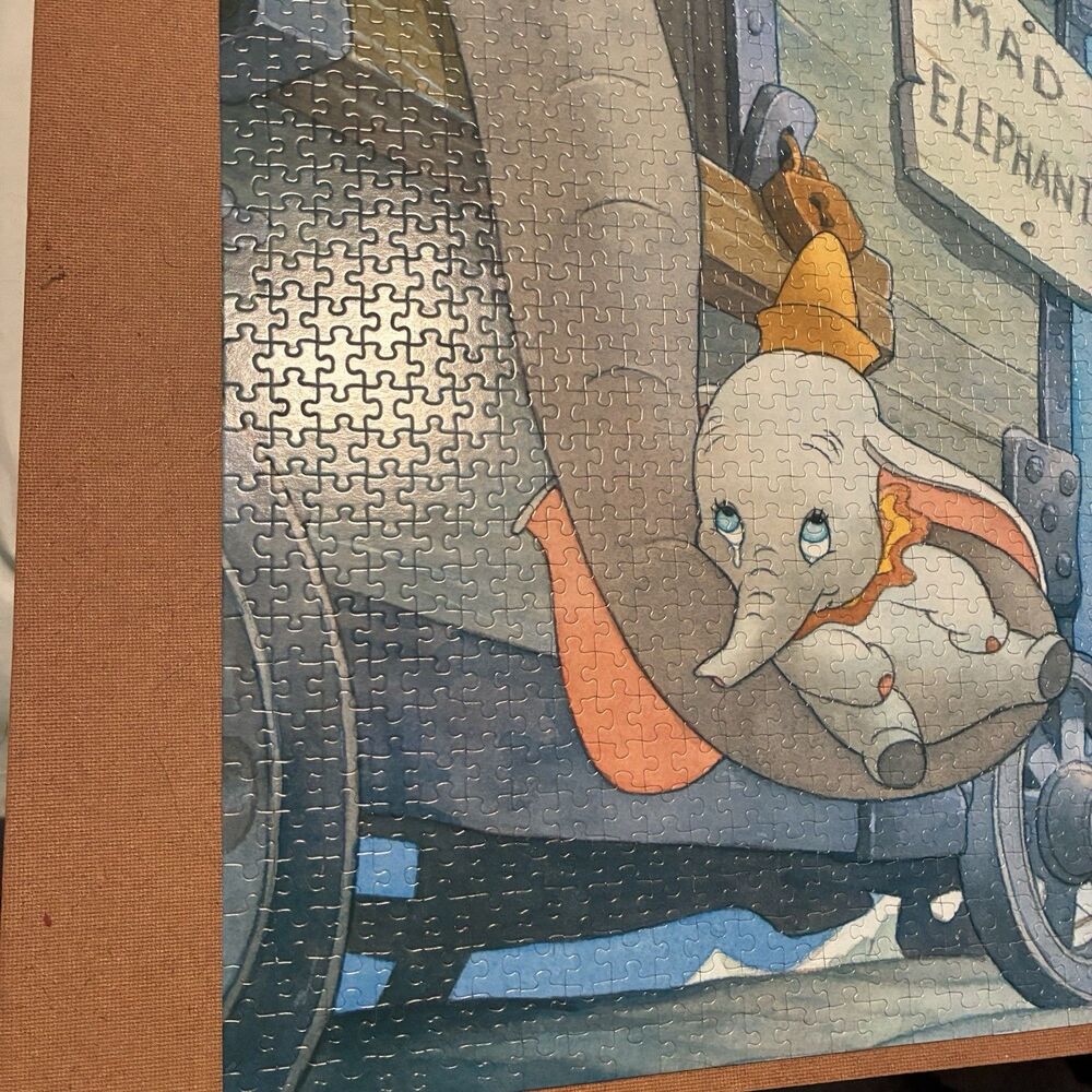 DUMBO Classic Disney Movie BABY MINE Artist Series Toby Bluth Jigsaw Puzzle RARE - Picture 6 of 8